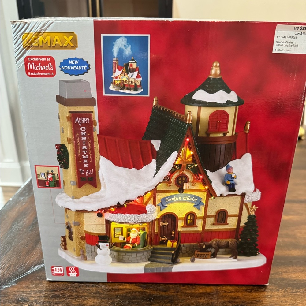 Lemax Santa’s Chalet